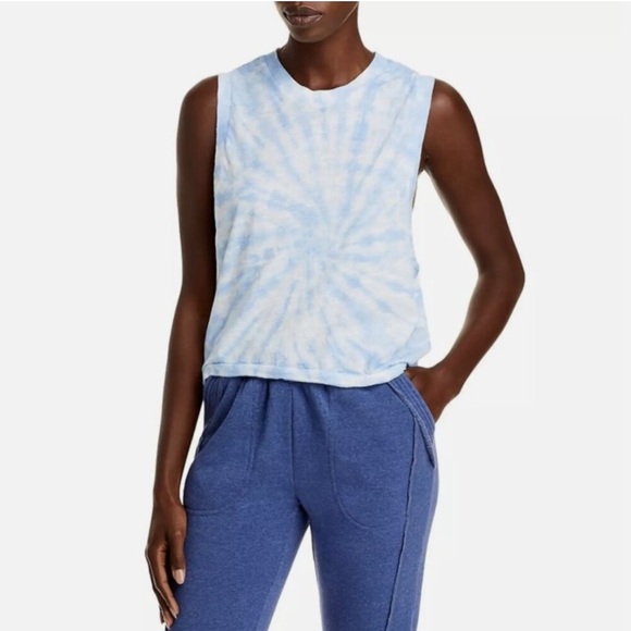 Free People Tops - Free People Love Tank Tie Dye Blue
